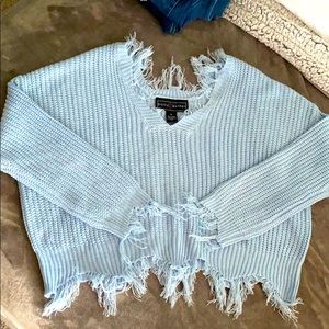 Poly and Esther crop sweater